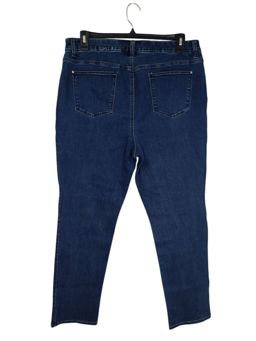 Chicos Womens Rhinestone Embellished Stretch Denim Jeans Size 3 Regular - Picture 9 of 9